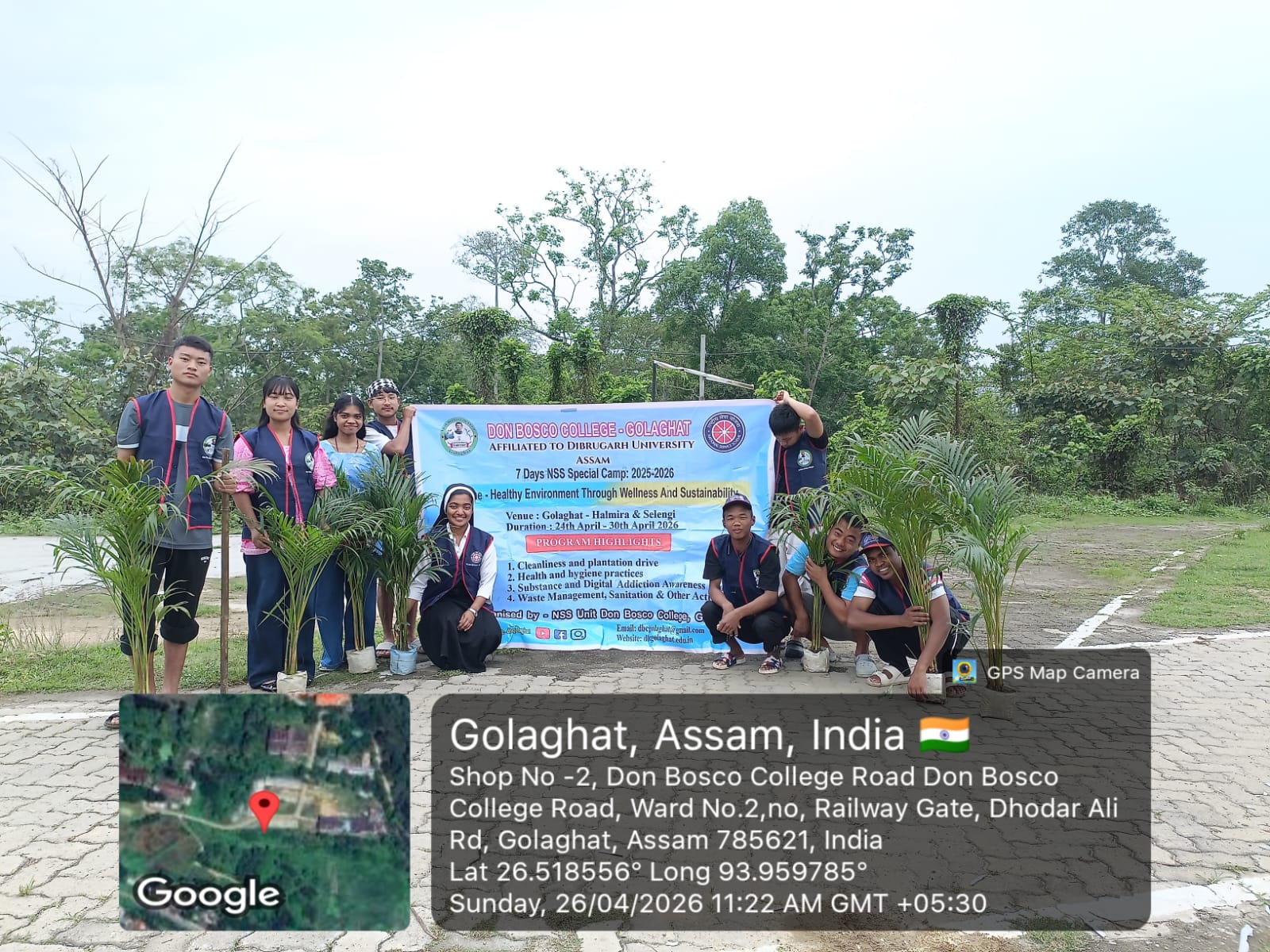 Don Bosco College Golaghat NSS - Unit organizes on 7-Day NSS Special Camp to Transform the students and youth